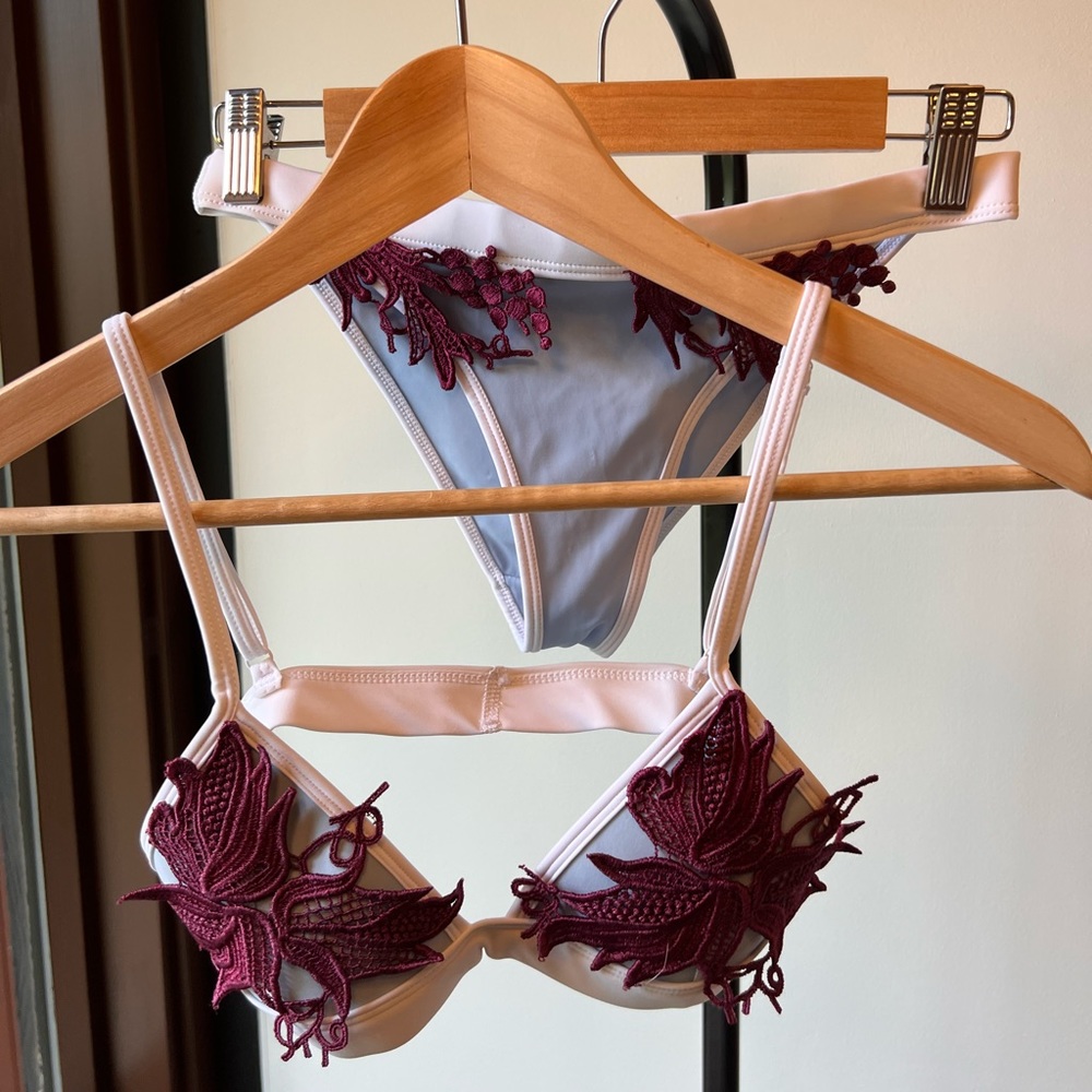 Colourblock Bikini (small top, medium bottom)